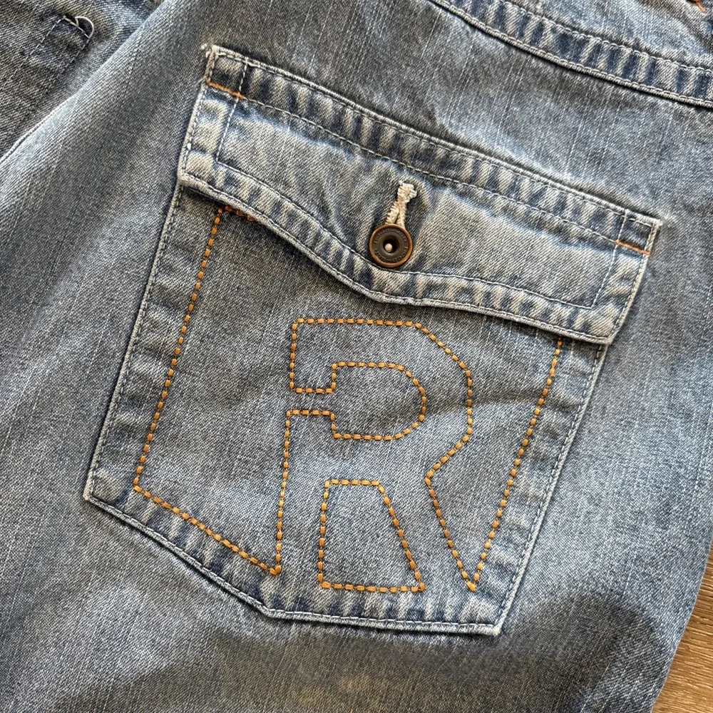 Vintage Rocawear Jeans Mens‎ 36 x 32 Loose Fit Denim Y2K Baggy Wide Leg Skater